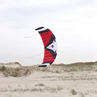 Wolkenstürmer Paraflex Sport 2.3 Alfombra de dirección roja-Blanca - Cometa para Adolescentes y Adultos